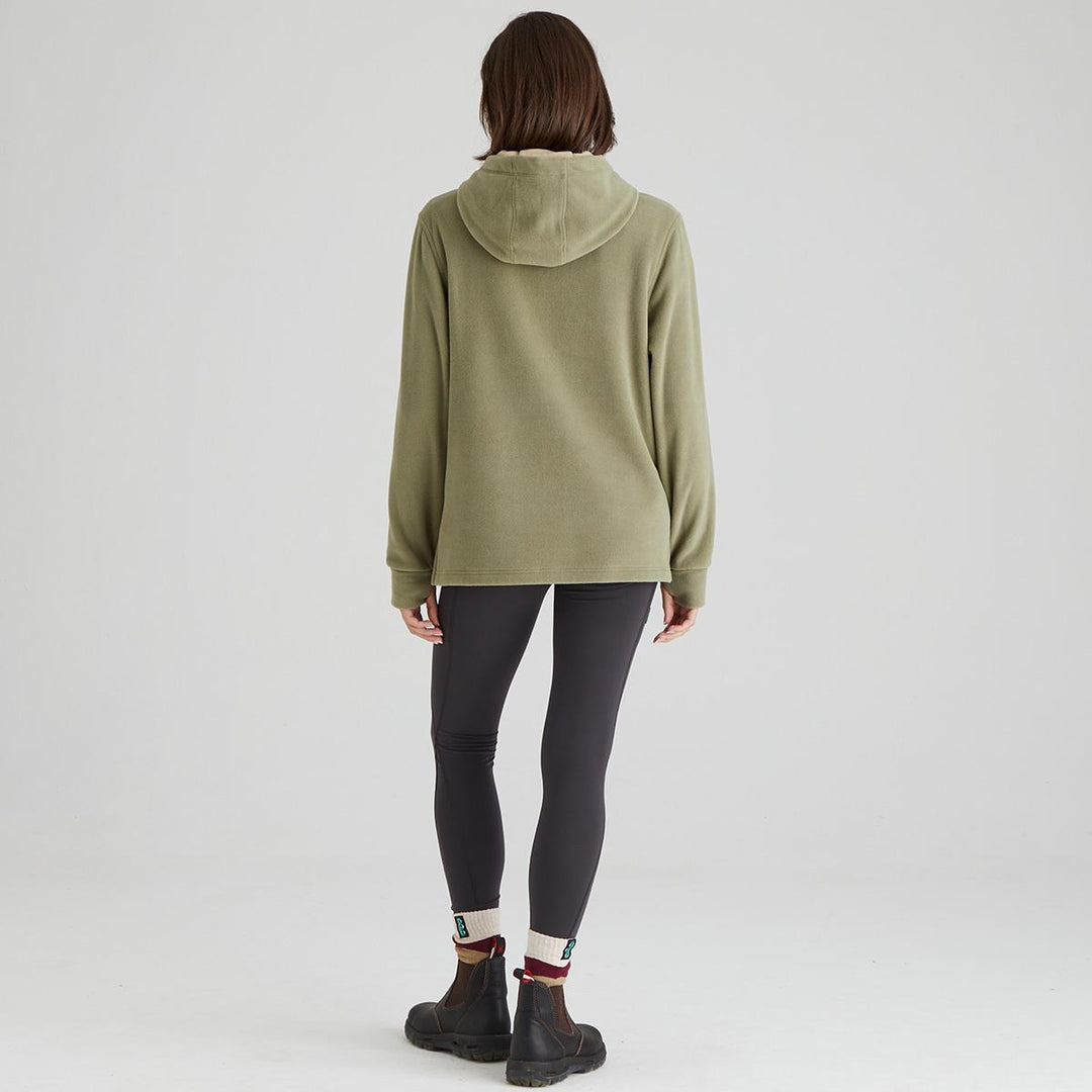 Ridgeline Womens Ballistic Long Sleeved Fleece Hoodie