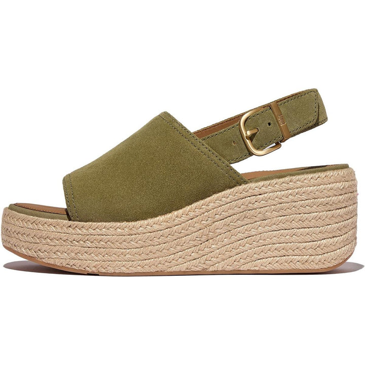 Fitflop Platfforms Wedge Camo-Green