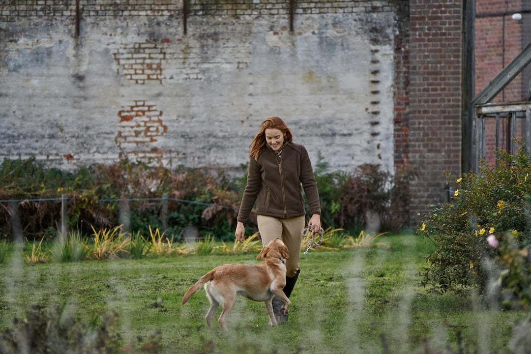 Harkila Sandhem sherpa fleece jacket W Demitasse