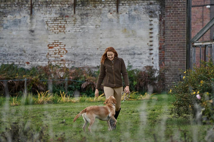Harkila Sandhem sherpa fleece jacket W Demitasse