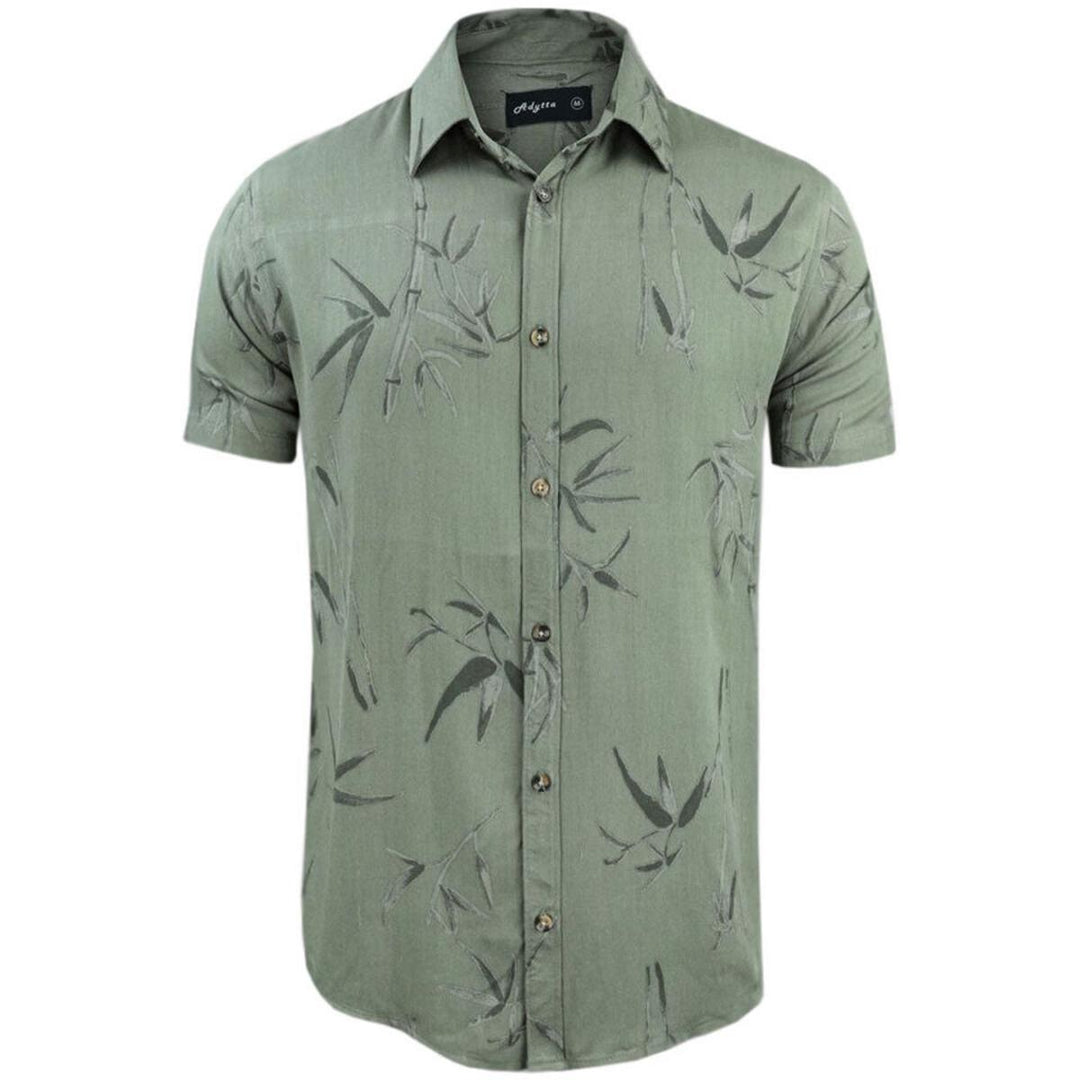 ek Wholesale Men's Hawaiian Printed Viscose Shirts