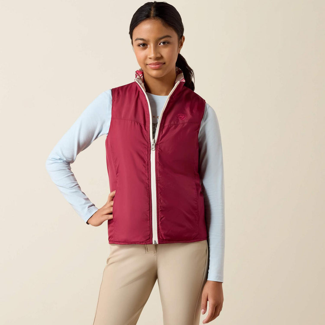 Ariat Youth Bella Reversible Insulated Vest