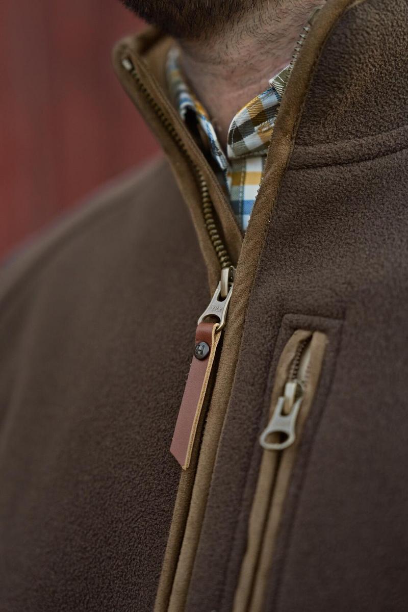 Harkila Sandhem sherpa fleece jacket Demitasse – view 7