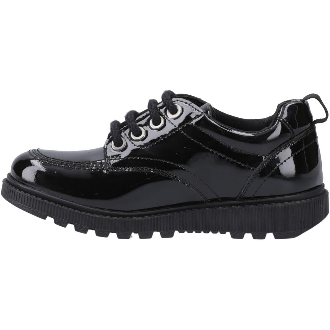 Hush Puppies Keeley Lace Up Patent Jnr – view 4
