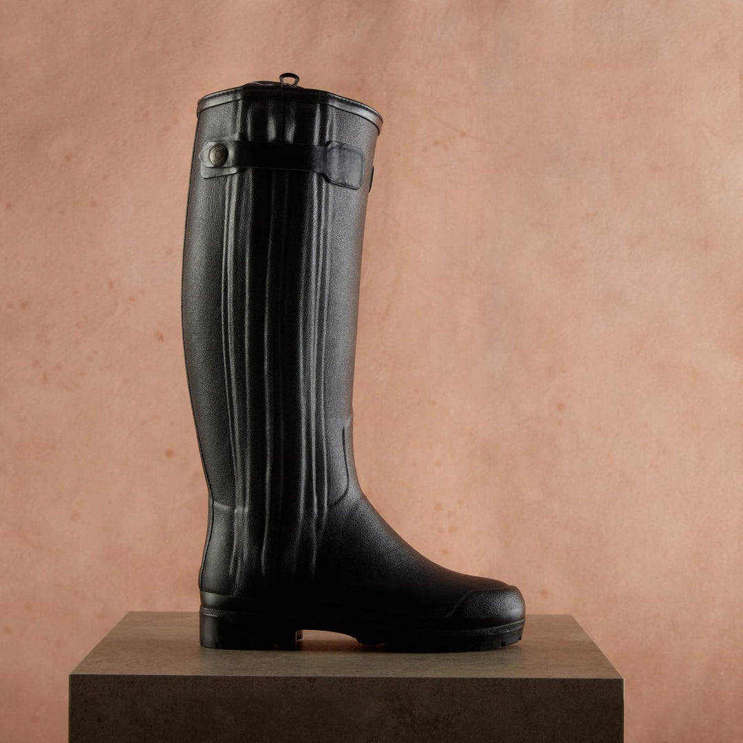 Le Chameau Women's Chasseur Leather Lined Wellington Boot