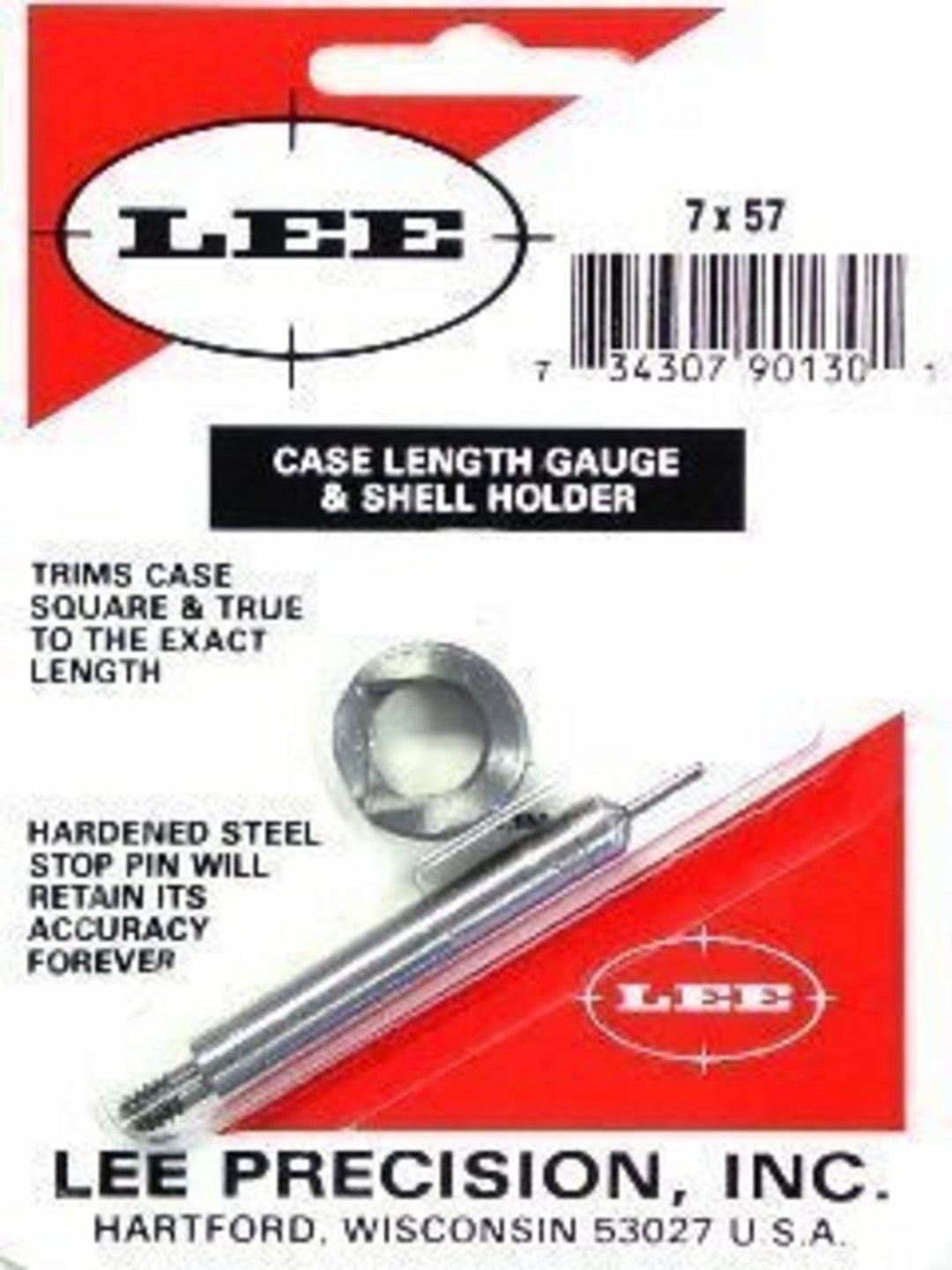 Lee Precision 7x57 Mauser Case Length Gauge and Shell Holder