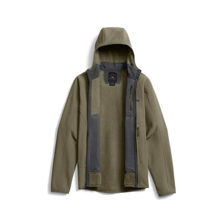 Sitka Alpha Fleece Hooded Jacket Dark Green Sage