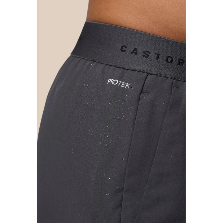 Castore Branded Elastic Shorts Gunmetal/Black