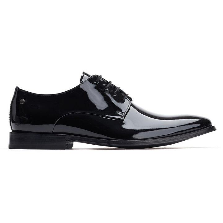 Marley Lace Up Patent Shoe Black