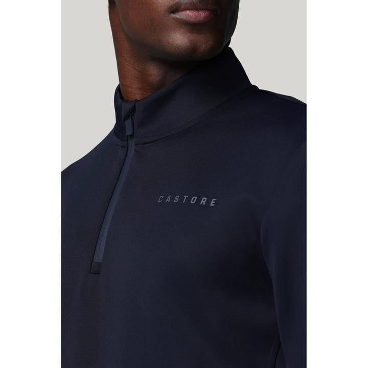 Castore FLEX 1/4 ZIP SWEATSHIRT CASTORE NAVY/PEWTER
