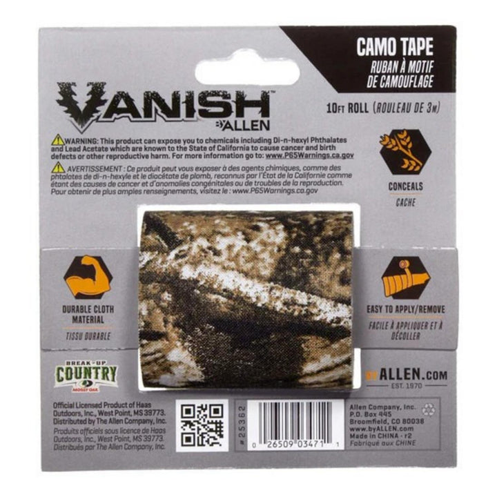Allen Vanish Cloth Camo Tape 10ft Roll