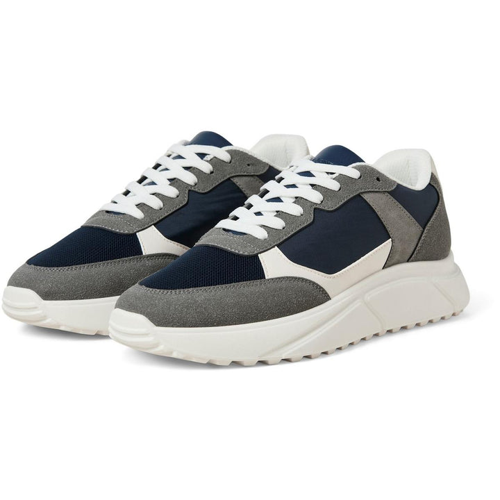 Jack & Jones Aspire Runner Trainer Castlerock/Navy Blazer