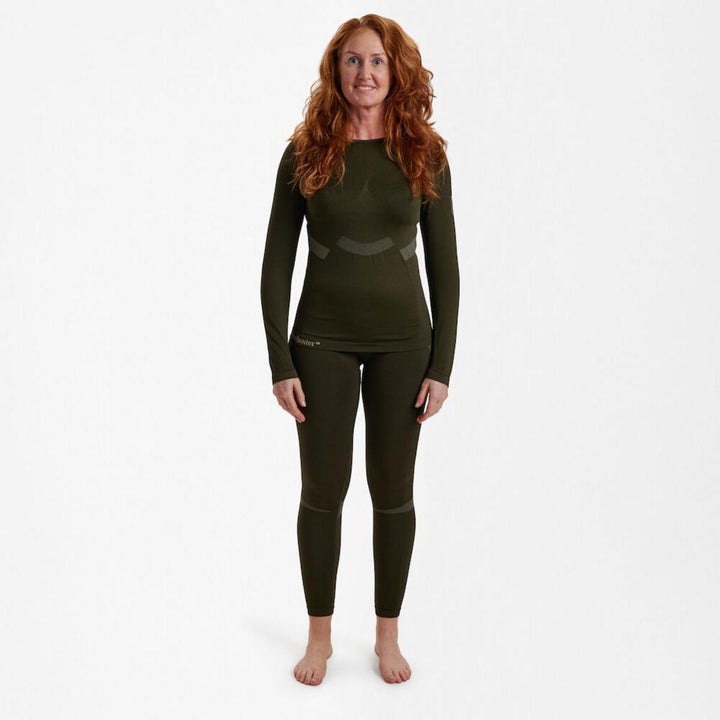 Deerhunter Lady Performance Underwear Set - Forest night