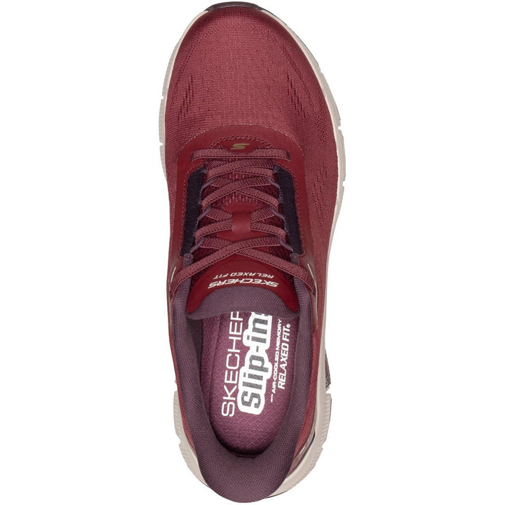RELAXED FIT FLEX ZAYDER Burgundy Mesh/Synthetic