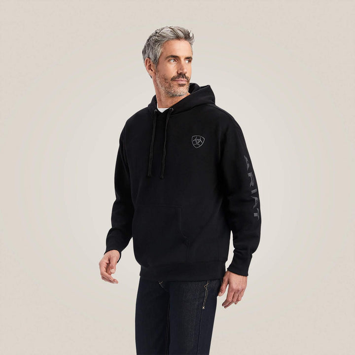 Ariat Mens Ariat Logo Hoodie