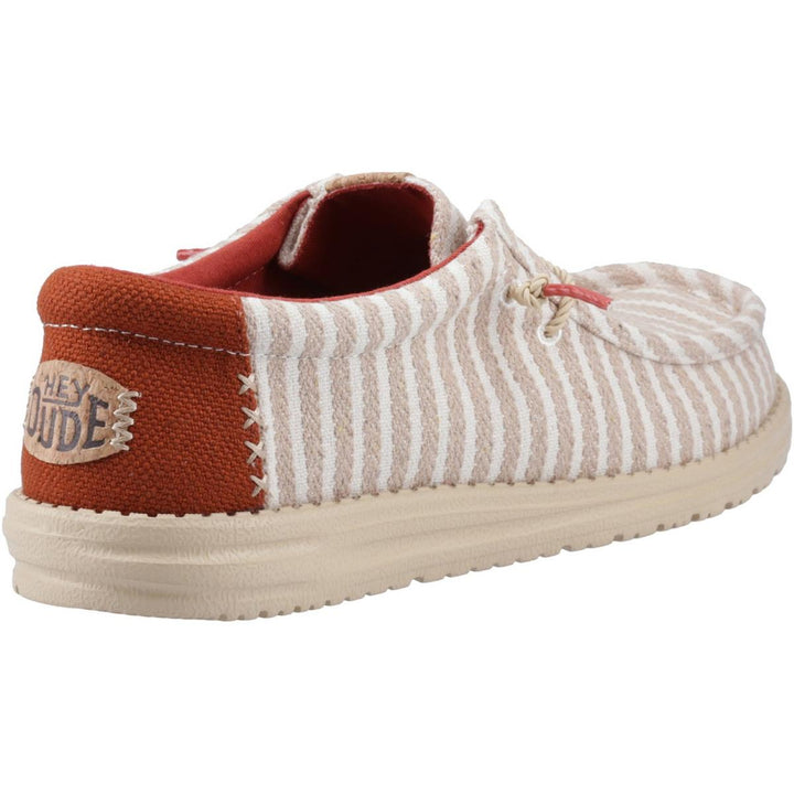 HEYDUDE Wally Resort Shoes Multi/Chili