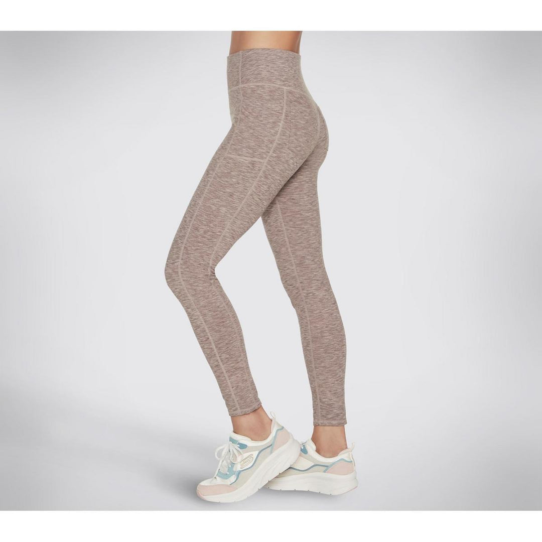 Skechers Performance Gostretch Diamond Legging Brown