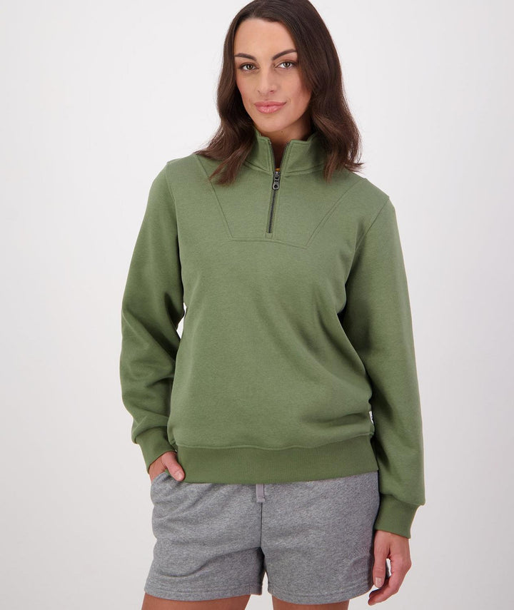 Swanndri Women's Hazelwood Quarter Zip Sweatshirt