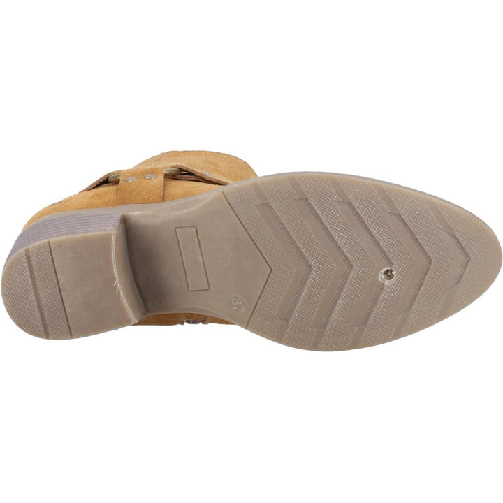 Iria Buckle Boot Tan