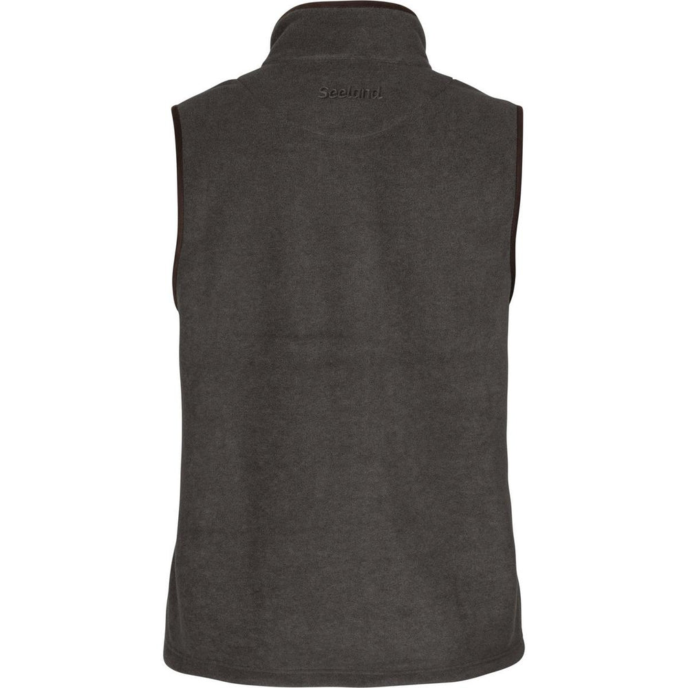 Seeland Woodcock Earl Fleece Waistcoat Dark Grey Melange – view 2