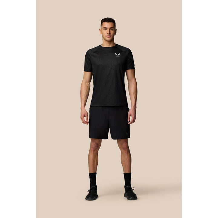 Castore Branded Elastic Shorts Black/Gunmetal – view 3
