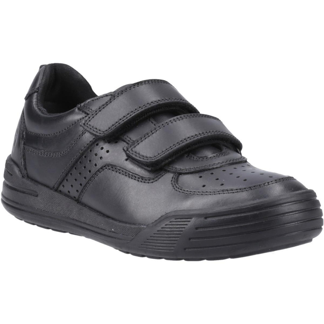 Hush Puppies Sully Touch Fastening Snr Black