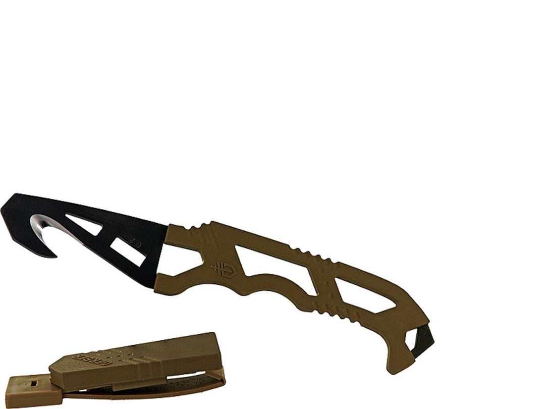 Crisis Hook Knife - Tan 499