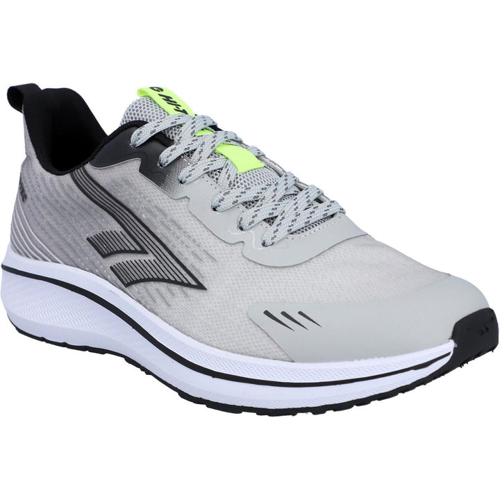 Hi-Tec Santorini Trainers Cool Grey/Black/Acid Lime