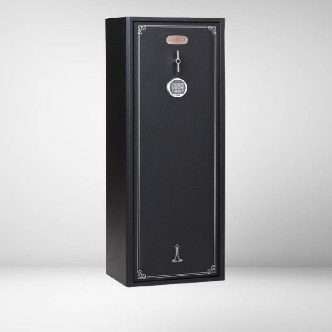 4K - Digital Lock Safe with Internal Ammo Storage - 14 to 18 Guns