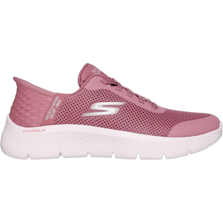 GO WALK Flex Grand Entry Shoes Rose Textile/Trim