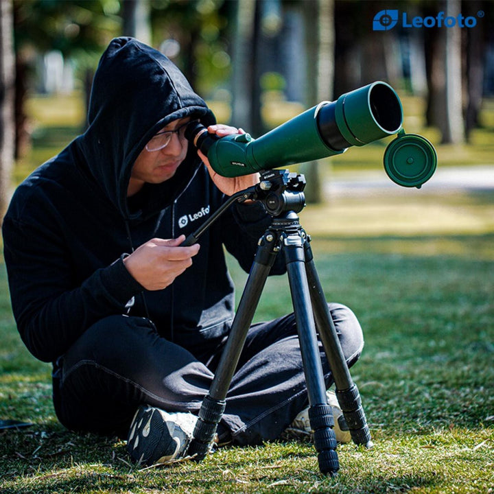 Leofoto BV-5B Mini Fluid Head for Optics with Short Handle