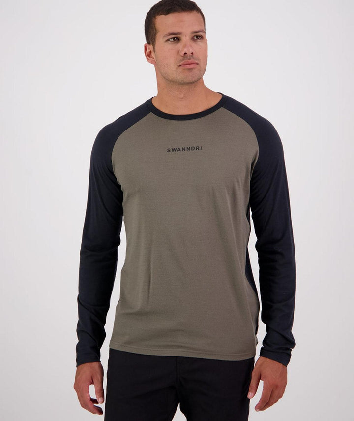 Swanndri Men's Carlton Long Sleeve Merino T-Shirt
