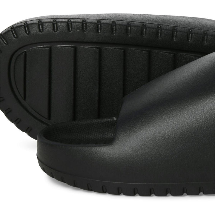 Jack & Jones Ripple Moulded Slider Anthracite