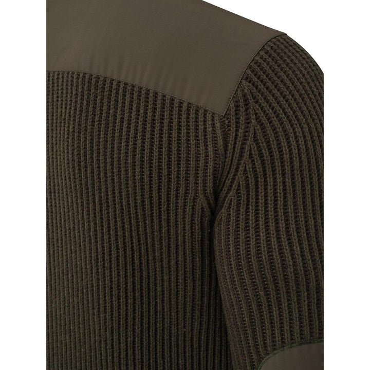 Beretta DOVER HALF ZIP TECH SWEATER Moss&brownbark