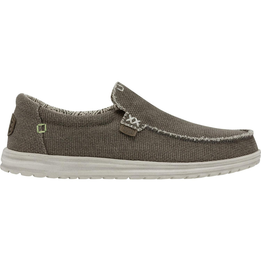 HEYDUDE Mikka Braided Fossil Men's Slip-On Shoe