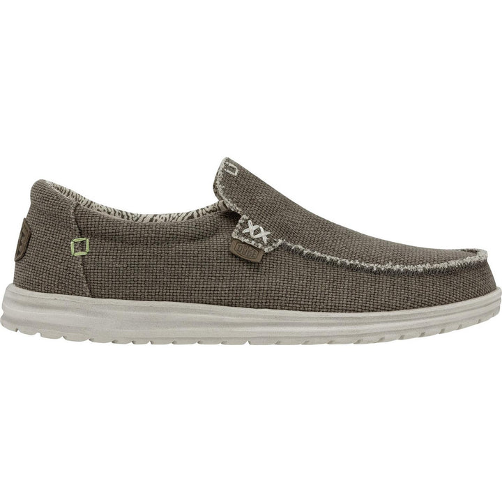 HEYDUDE Mikka Braided Fossil Men's Slip-On Shoe