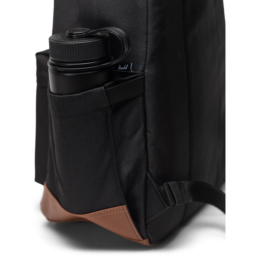 herschel backpack black tan Herschel Bags Herschel Heritage Backpack Black/Tan – BushWear