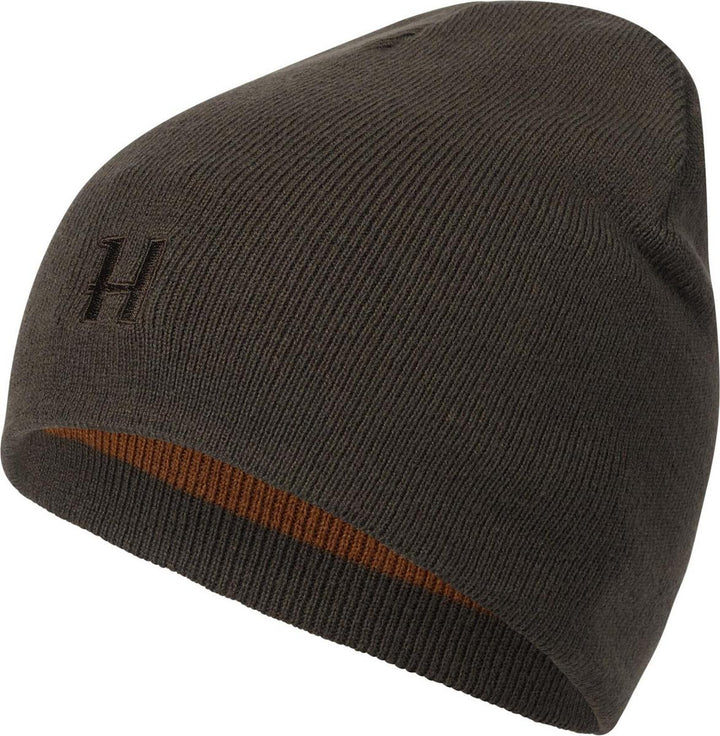 Harkila Härkila reversible beanie Shadow brown/Rustique clay