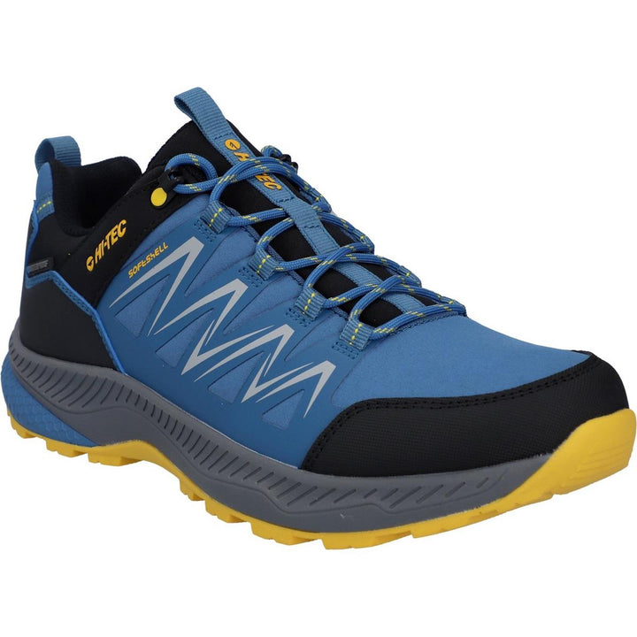 Hi-Tec Stealth Low Trail Shoe Blue/Black/Yellow