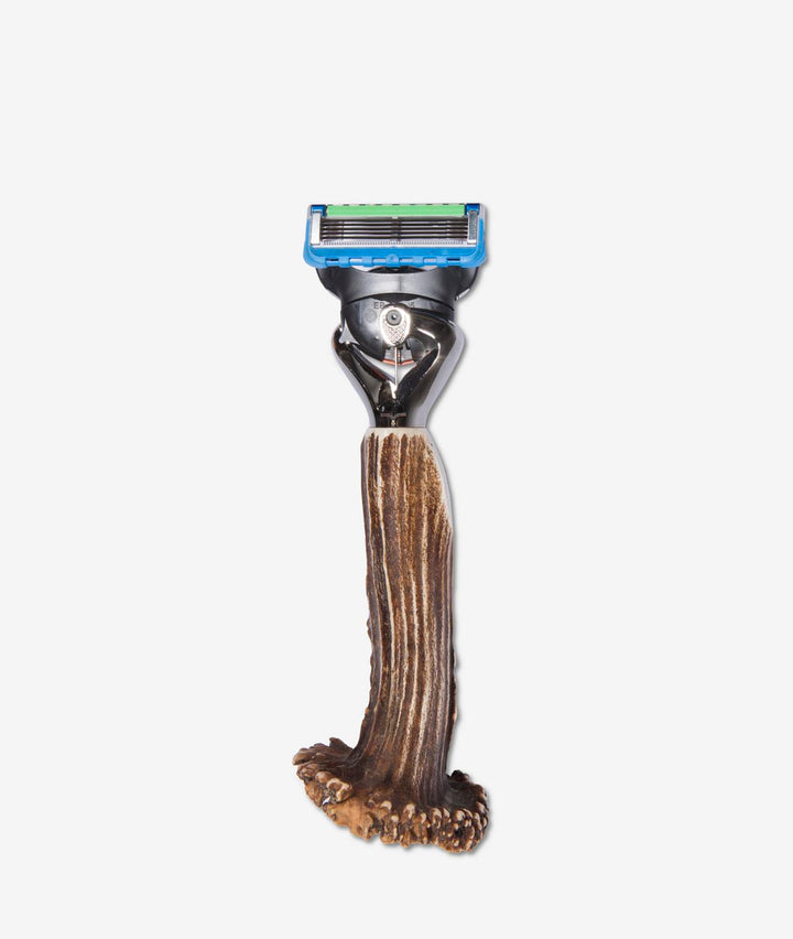 RAZOR WITH ROE HANDLE Brown Larusm