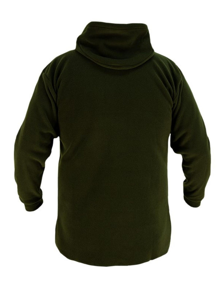 Swazi The Hood 280gsm Polar Fleece Hoodie - Black – view 7