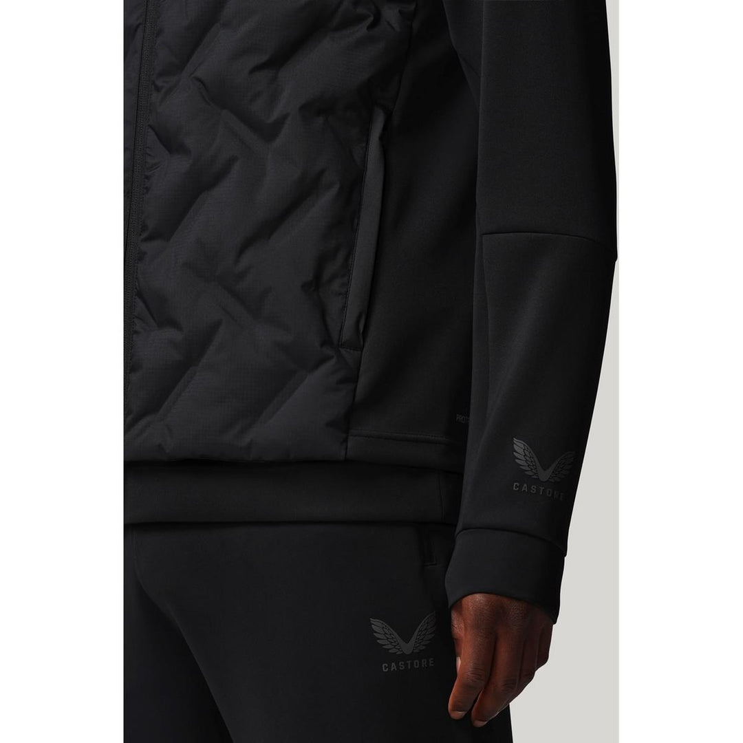 Castore HYBRID GILET CASTORE BLACK/CASTORE GUNMETAL – view 7