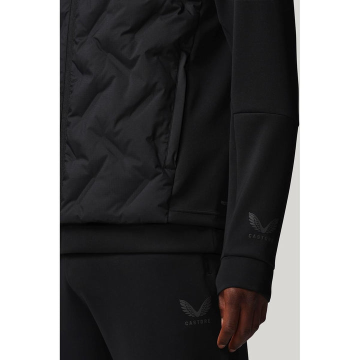 Castore HYBRID GILET CASTORE BLACK/CASTORE GUNMETAL – view 7