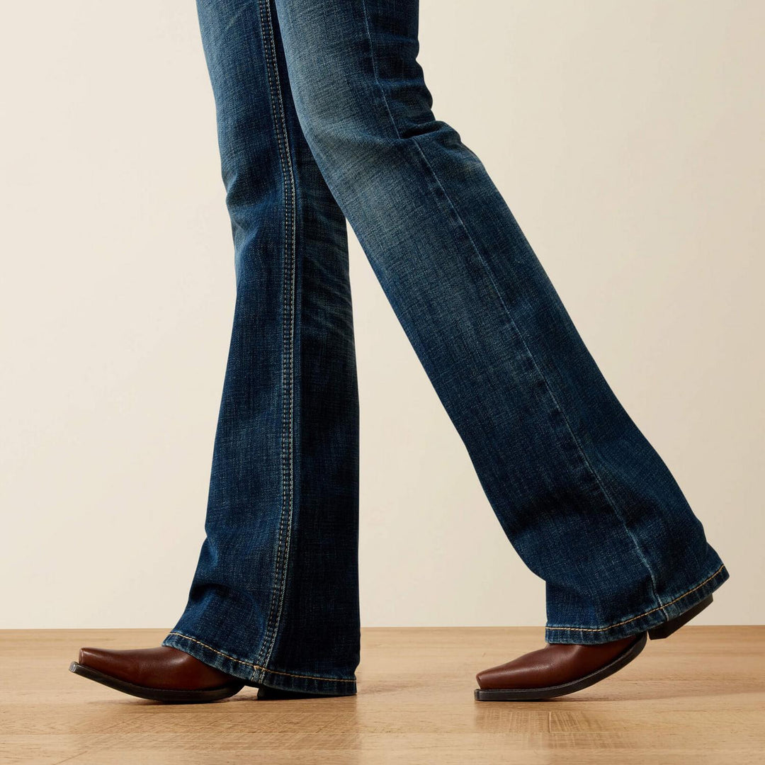 Ariat Ladies Mid Rise Fiona Boot Cut Jean - Regular Leg – view 6