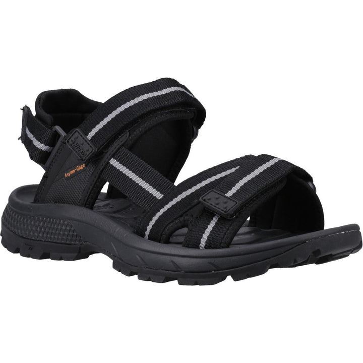 Hi-Tec Sierra Sandal Black/Grey/Orange