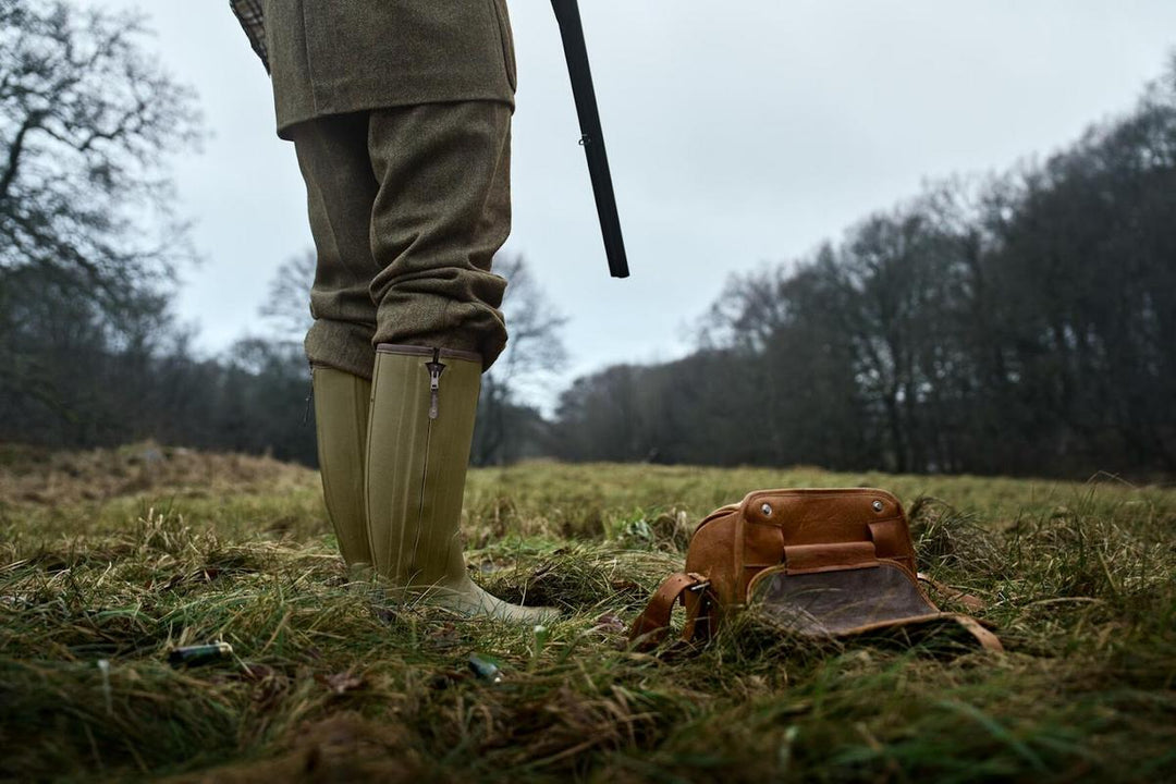 Harkila Forester Zip Rubber Boot Dark