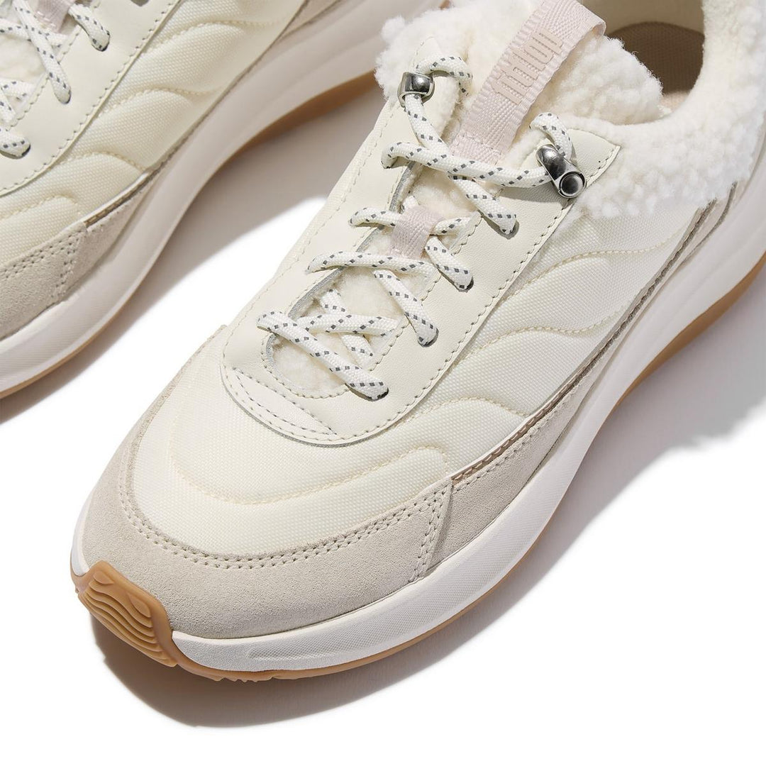 Fitflop F-Mode Flow Trainers Cream Mix