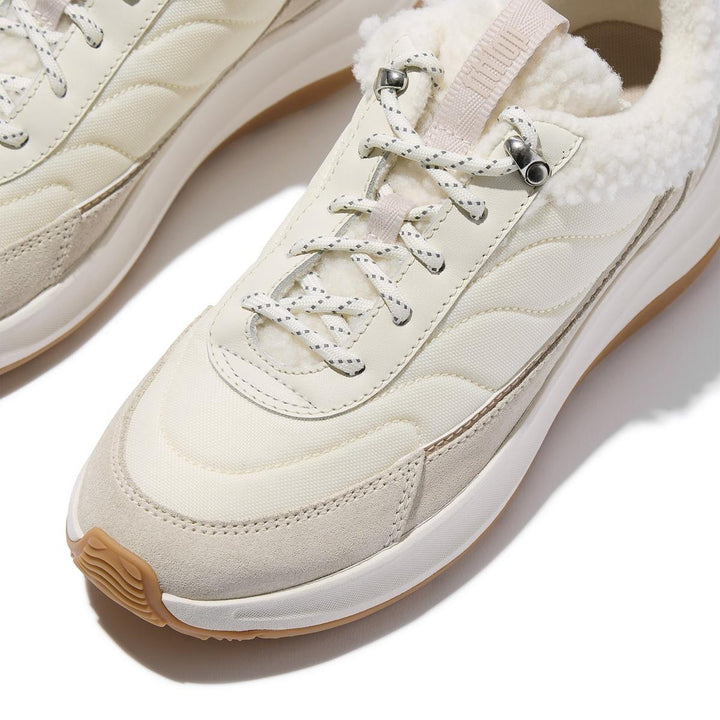 Fitflop F-Mode Flow Trainers Cream Mix