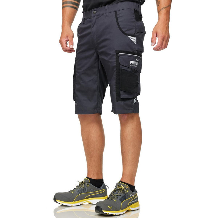 Puma Workwear Precision X Work Shorts Anthracite/Black – view 3