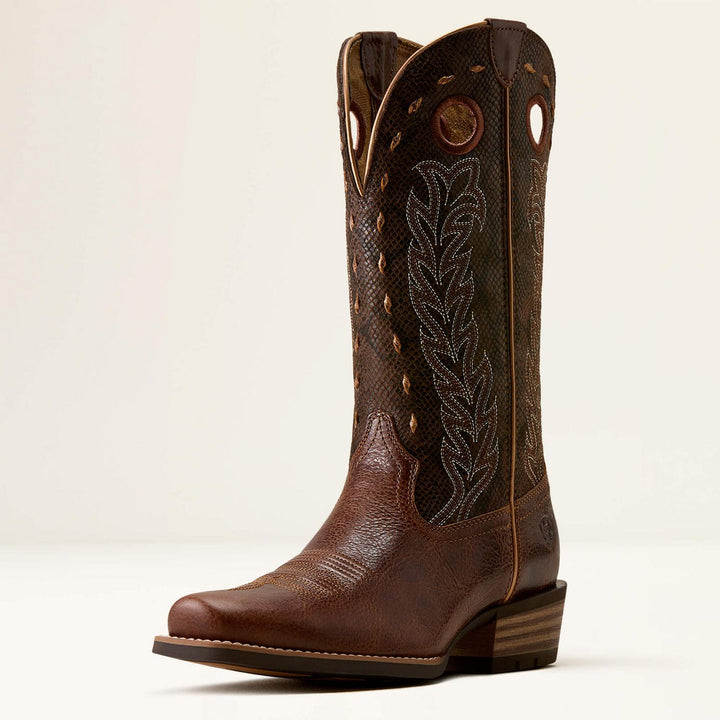 Ariat Ladies Lucera Narrow Corner Toe Dpst Tn/chc Snk Prt